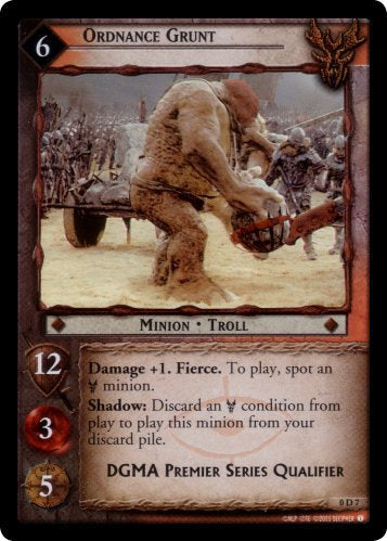 Ordnance Grunt  (0D7) [LotR Promo]