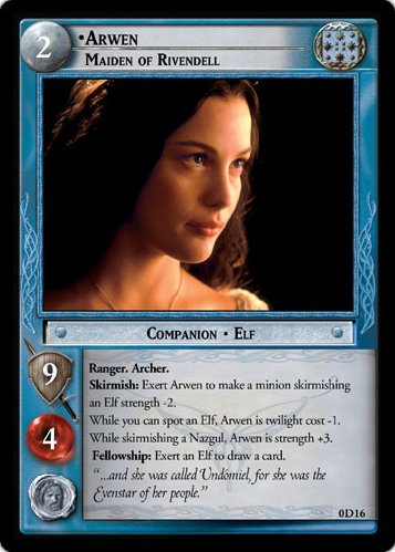 Arwen, Maiden of Rivendell  (0D16) [LotR Promo]