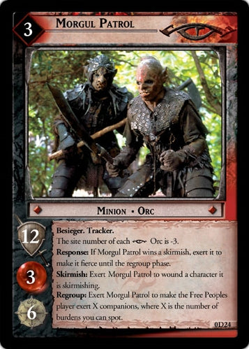 Morgul Patrol  (0D24) [LotR Promo]