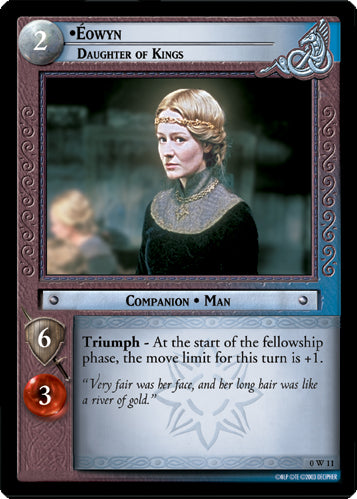 Eowyn, Daughter of Kings  (0W11) [LotR Promo]