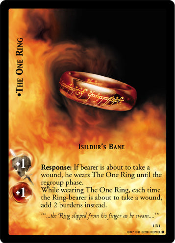 The One Ring, Isildur's Bane (1R1) [The Fellowship of the Ring]