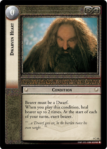 Dwarven Heart (1C10) [The Fellowship of the Ring]