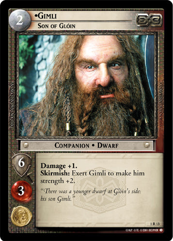 Gimli, Son of Gloin (1R13) [The Fellowship of the Ring]