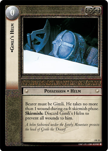 Gimli's Helm (1R15) [The Fellowship of the Ring]