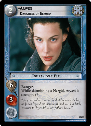 Arwen, Daughter of Elrond (1R30) [The Fellowship of the Ring]