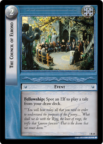 The Council of Elrond (1R35) [The Fellowship of the Ring]