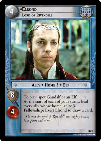 Elrond, Lord of Rivendell (1R40) [The Fellowship of the Ring]