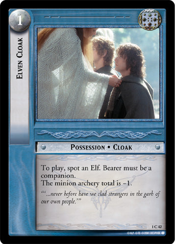 Elven Cloak (1C42) [The Fellowship of the Ring]