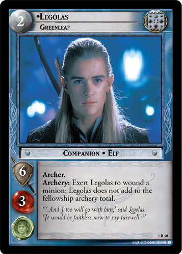 Legolas, Greenleaf (1R50) [The Fellowship of the Ring]