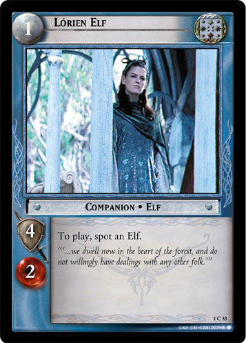 Lorien Elf (1C53) [The Fellowship of the Ring]