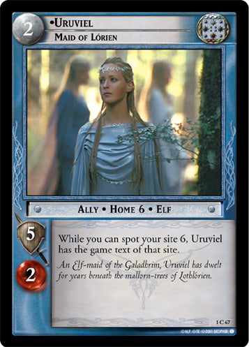 Uruviel, Maid of Lorien (1C67) [The Fellowship of the Ring]