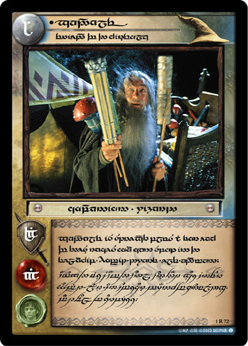 Gandalf, Friend of the Shirefolk (T) (1R72T) [The Fellowship of the Ring]