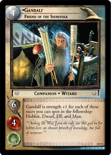 Gandalf, Friend of the Shirefolk (1R72) [The Fellowship of the Ring]