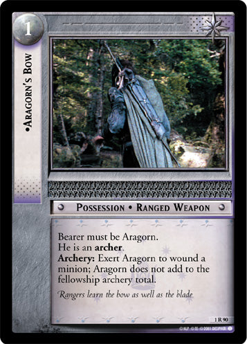 Aragorn's Bow (1R90) [The Fellowship of the Ring]