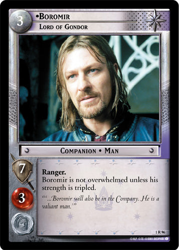 Boromir, Lord of Gondor (1R96) [The Fellowship of the Ring]