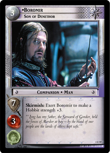 Boromir, Son of Denethor (1U97) [The Fellowship of the Ring]