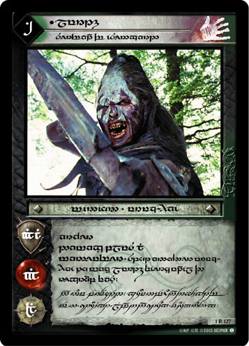 Lurtz, Servant of Isengard (T) (1R127T) [The Fellowship of the Ring]