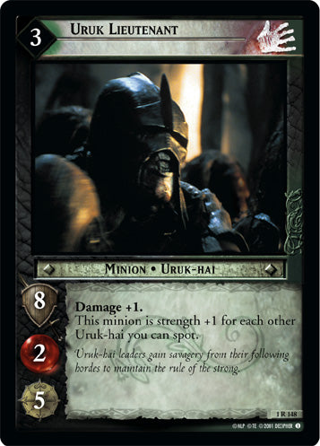 Uruk Lieutenant (1R148) [The Fellowship of the Ring]