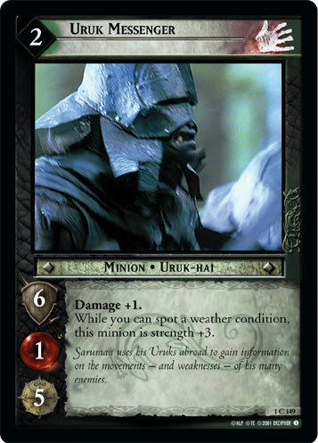 Uruk Messenger (1C149) [The Fellowship of the Ring]