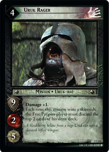 Uruk Rager (1C150) [The Fellowship of the Ring]