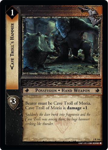 Cave Troll's Hammer (1R166) [The Fellowship of the Ring]