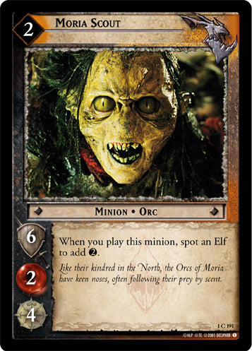 Moria Scout (1C191) [The Fellowship of the Ring]