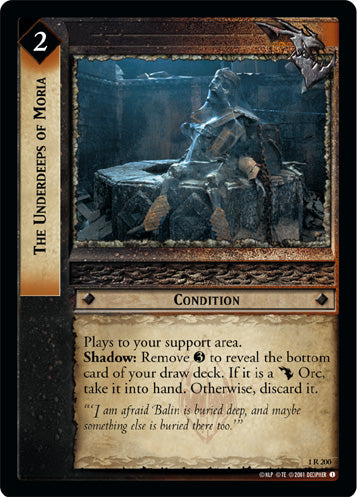 The Underdeeps of Moria (1R200) [The Fellowship of the Ring]