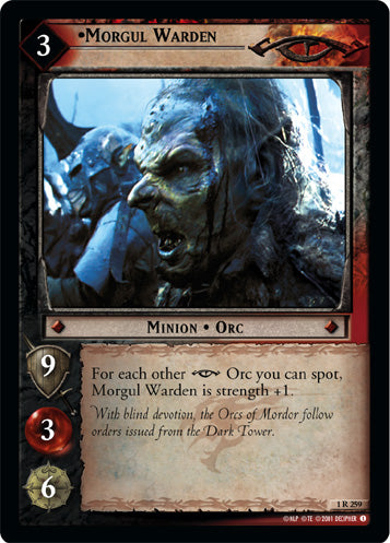 Morgul Warden (1R259) [The Fellowship of the Ring]