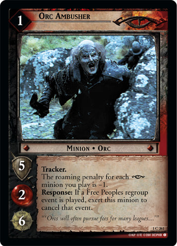 Orc Ambusher (1C261) [The Fellowship of the Ring]