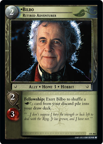 Bilbo, Retired Adventurer (1R284) [The Fellowship of the Ring]