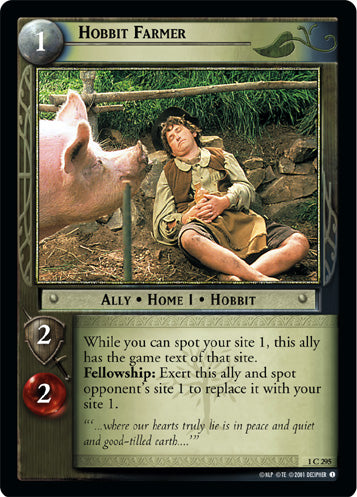 Hobbit Farmer (1C295) [The Fellowship of the Ring]