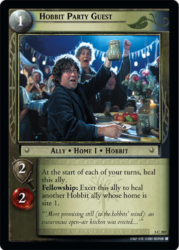 Hobbit Party Guest (1C297) [The Fellowship of the Ring]