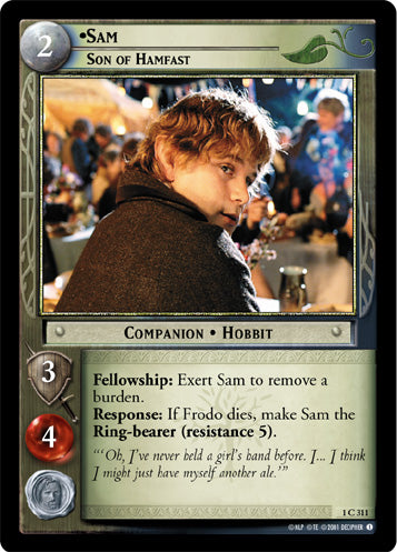 Sam, Son of Hamfast (1C311) [The Fellowship of the Ring]