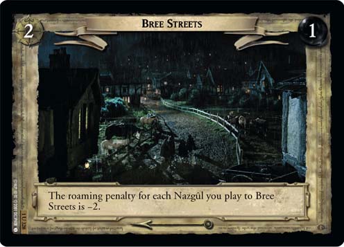 Bree Streets (1U328) [The Fellowship of the Ring]