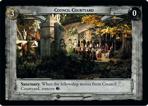 Council Courtyard (1C337) [The Fellowship of the Ring]