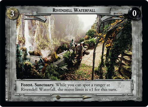 Rivendell Waterfall (1U342) [The Fellowship of the Ring]