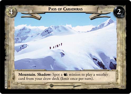 Pass of Caradhras (1U348) [The Fellowship of the Ring]