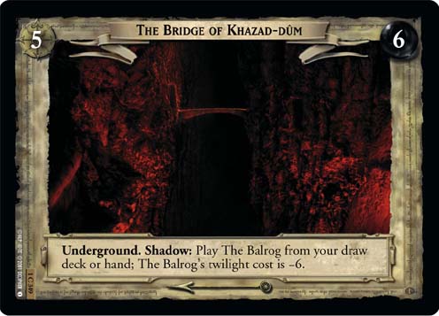 The Bridge of Khazad-dum (1C349) [The Fellowship of the Ring]