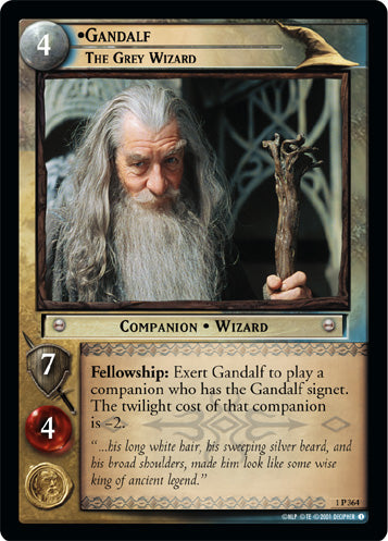 Gandalf, The Grey Wizard (1P364) [The Fellowship of the Ring]