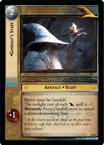 Gandalf's Staff (2R22) [Mines of Moria]