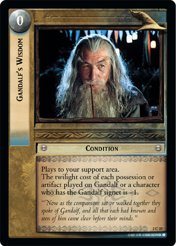 Gandalf's Wisdom (2C23) [Mines of Moria]