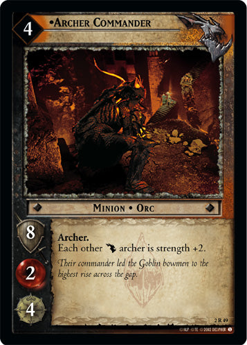 Archer Commander (2R49) [Mines of Moria]