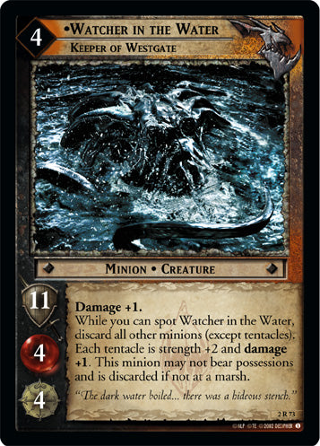 Watcher in the Water, Keeper of Westgate (2R73) [Mines of Moria]