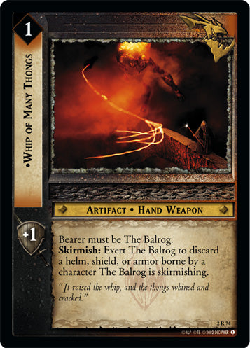 Whip of Many Thongs (2R74) [Mines of Moria]