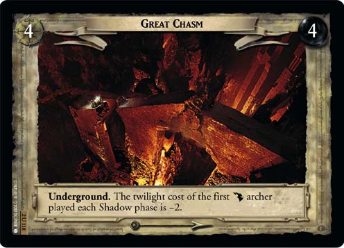 Great Chasm (2U118) [Mines of Moria]