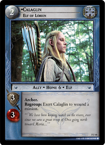 Calaglin, Elf of Lorien (3U10) [Realms of the Elf-lords]