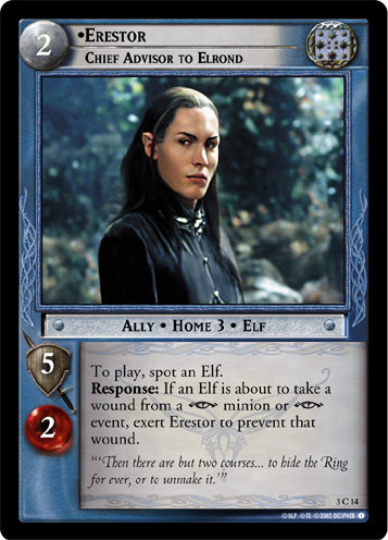 Erestor, Chief Advisor to Elrond (3C14) [Realms of the Elf-lords]