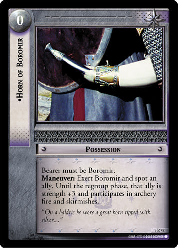 Horn of Boromir (3R42) [Realms of the Elf-lords]