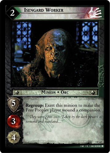 Isengard Worker (3C62) [Realms of the Elf-lords]