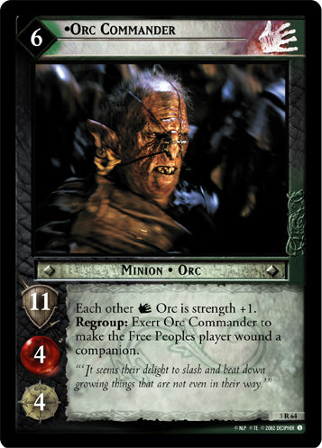 Orc Commander (3R64) [Realms of the Elf-lords]